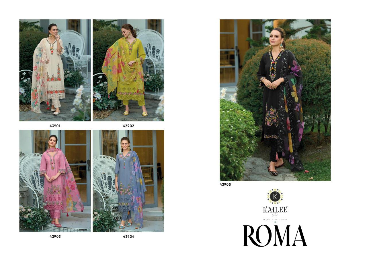 Kailee Fashion Roma catalog branded kurtis wholesale in hyderabad - Sanvari Fashion