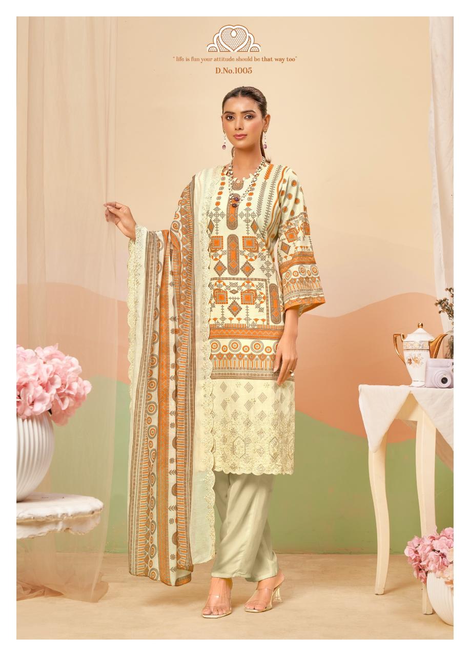 Kavya‎ Kala Aiza catalog ludhiana design salwar kameez wholesale exporter - Sanvari Fashion