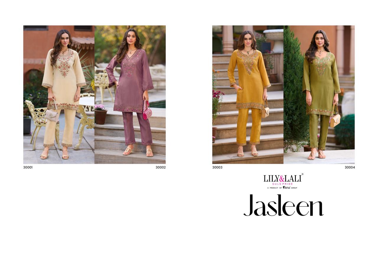 Lily & Lali Jasleen catalog party co ord sets - Sanvari Fashion