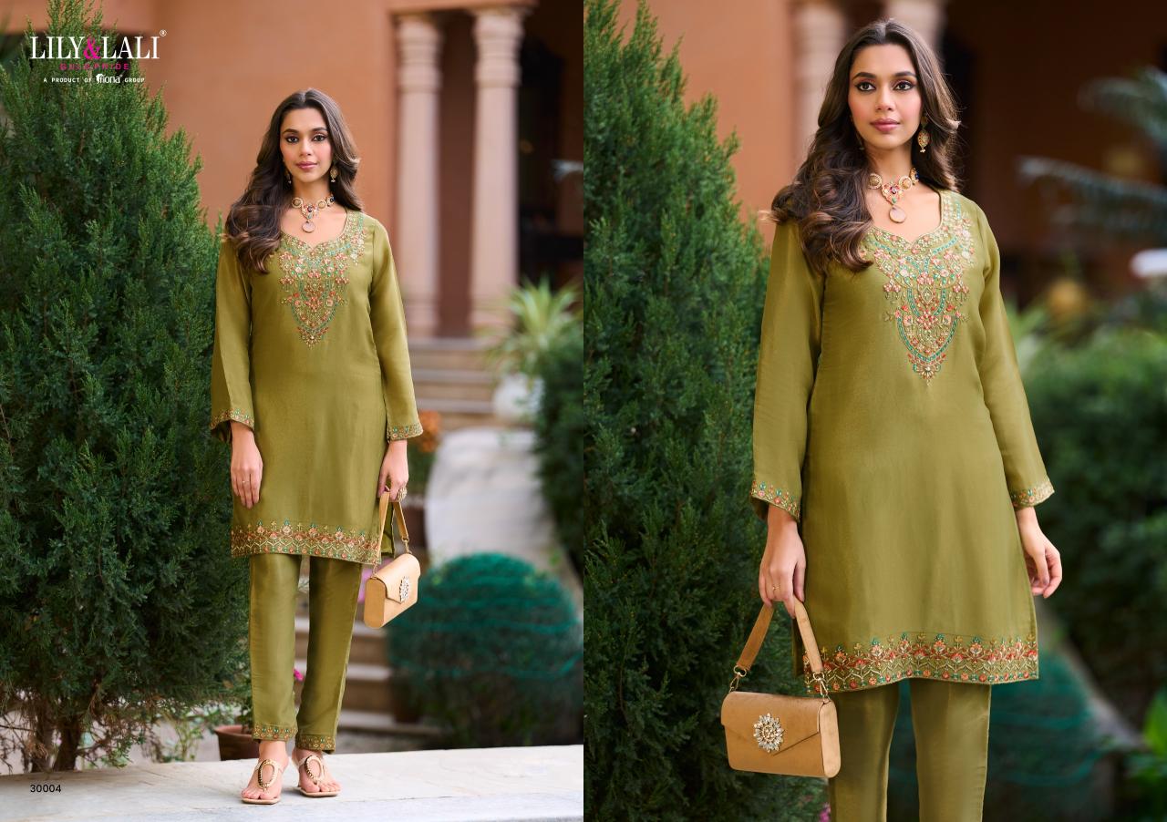 Lily & Lali Jasleen catalog party co ord sets - Sanvari Fashion