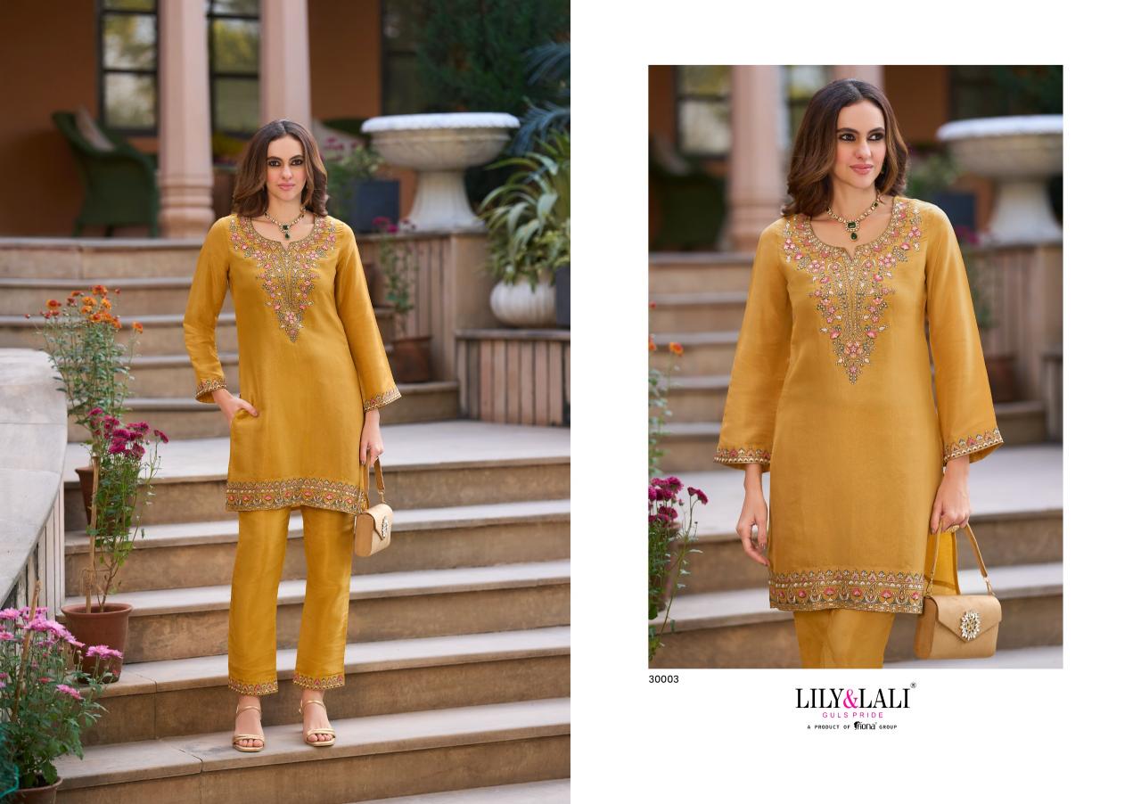 Lily & Lali Jasleen catalog party co ord sets - Sanvari Fashion