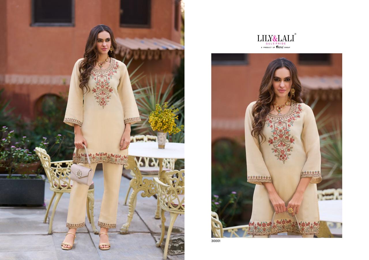 Lily & Lali Jasleen catalog party co ord sets - Sanvari Fashion