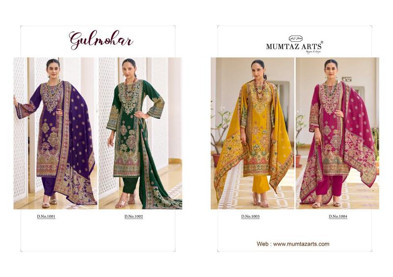 Mumtaz Arts Gulmohar catalog surat dress material market online - Sanvari Fashion