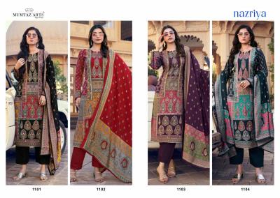 Mumtaz Arts Nazriya catalog surat dress material price list - Sanvari Fashion