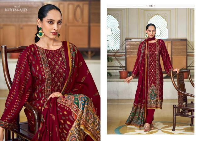 Mumtaz Arts Tanya catalog surat dress material shop in vadodara - Sanvari Fashion