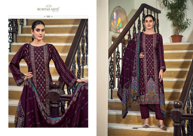Mumtaz Arts Tanya catalog surat dress material shop in vadodara - Sanvari Fashion
