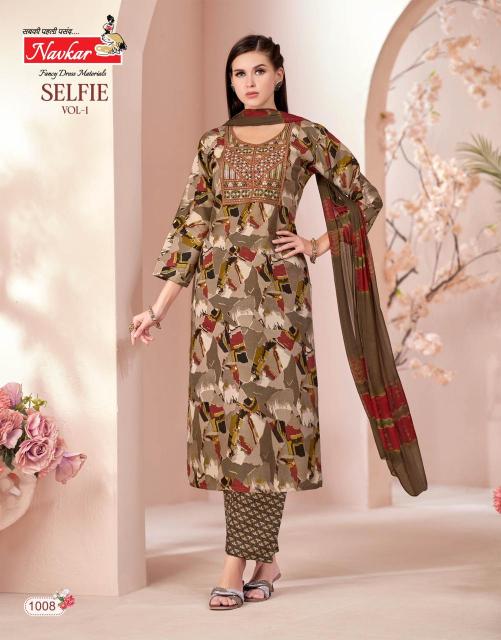 Navkar Selfie vol 1 catalog wholesalers for kurtis in pkl - Sanvari Fashion