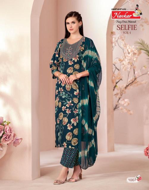 Navkar Selfie vol 1 catalog wholesalers for kurtis in pkl - Sanvari Fashion