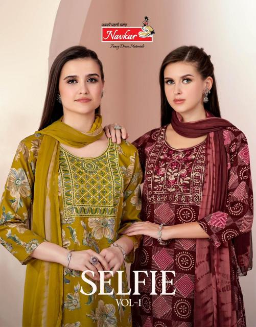 Navkar Selfie vol 1 catalog wholesalers for kurtis in pkl - Sanvari Fashion