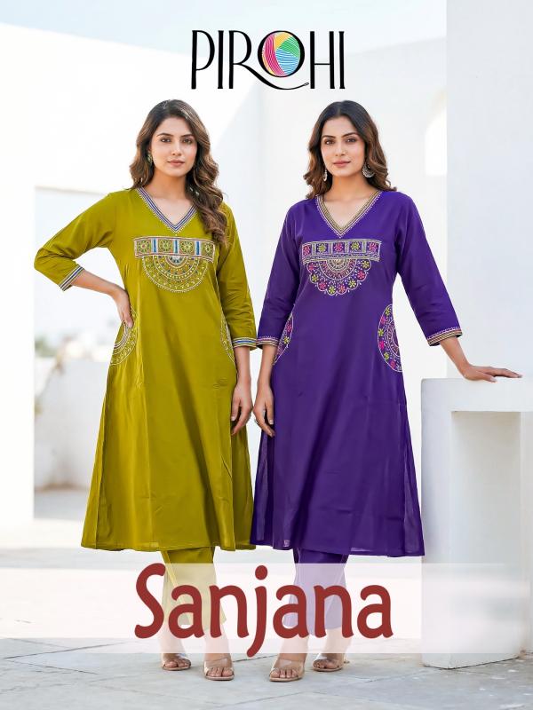Pirohi Sanjana catalog co ord sets online - Sanvari Fashion
