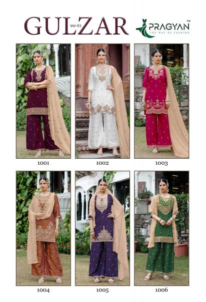 Pragyan Gulzar Vol 1 Catalog jaipur wholesale kurti market address - Sanvari Fashion