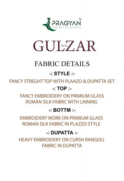 Pragyan Gulzar Vol 1 Catalog jaipur wholesale kurti market address - Sanvari Fashion