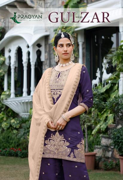 Pragyan Gulzar Vol 1 Catalog jaipur wholesale kurti market address - Sanvari Fashion