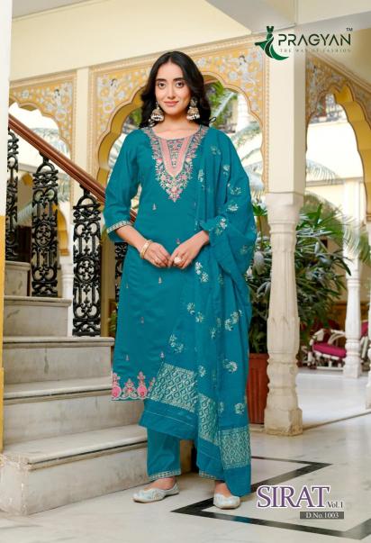 Pragyan Sirat Vol 1 Catalog kurtis wholesale shop in chennai - Sanvari Fashion