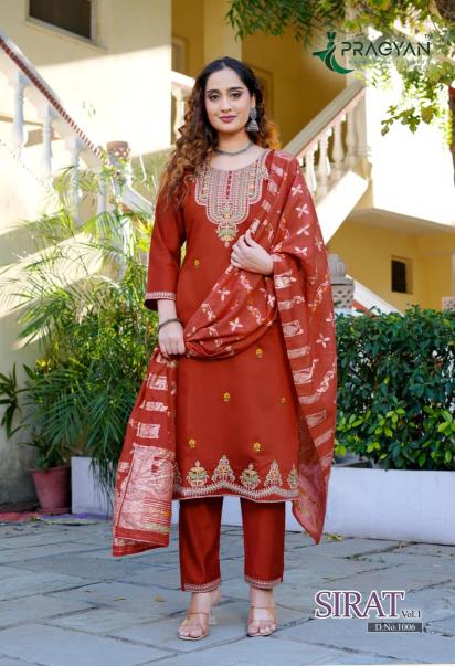Pragyan Sirat Vol 1 Catalog kurtis wholesale shop in chennai - Sanvari Fashion