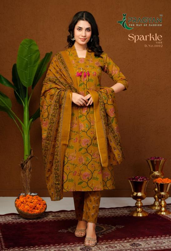 Pragyan Sparkel Vol 1 Catalog branded kurtis wholesale in pune - Sanvari Fashion