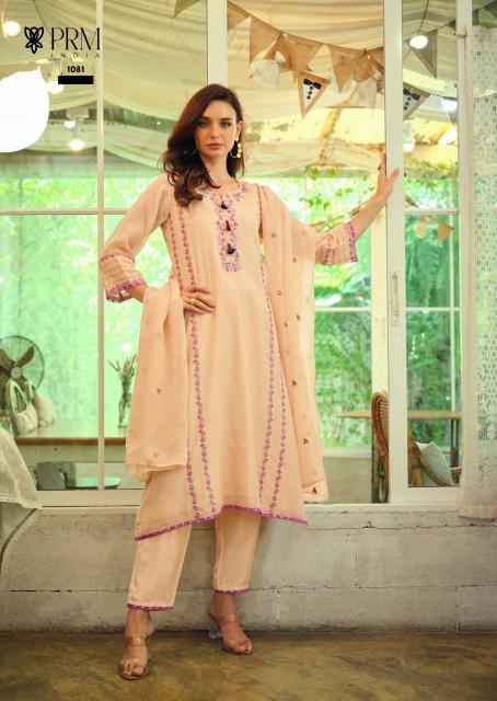 PRM India Poorva catalog branded kurtis at wholesale price - Sanvari Fashion