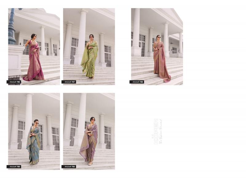 Rajpath Koper Silk Vol 1 catalog wholesale saree for business online - Sanvari Fashion