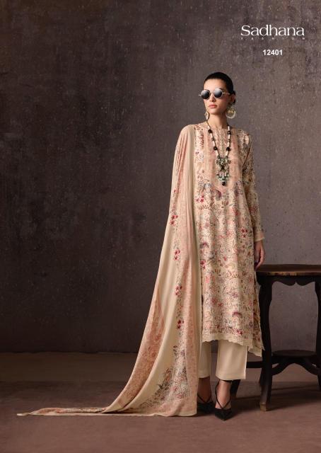 Sadhana Fashion Grace catalog unstitched salwar kameez wholesale market in delhi - Sanvari Fashion