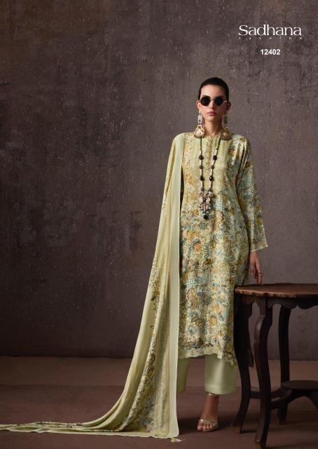 Sadhana Fashion Grace catalog unstitched salwar kameez wholesale market in delhi - Sanvari Fashion