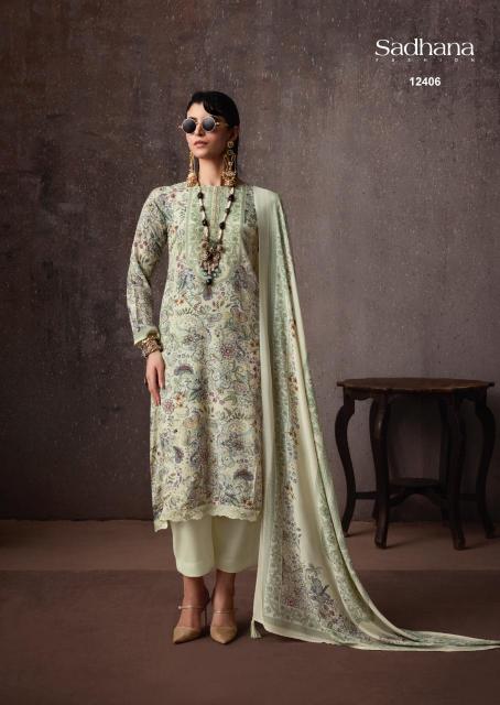 Sadhana Fashion Grace catalog unstitched salwar kameez wholesale market in delhi - Sanvari Fashion