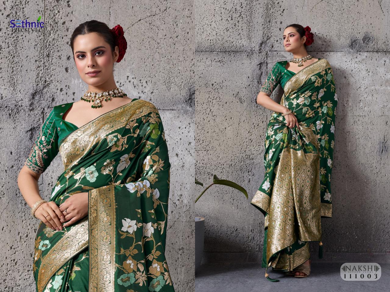 Sethnic Nakshi catalog wholesale silk sarees in coimbatore - Sanvari Fashion