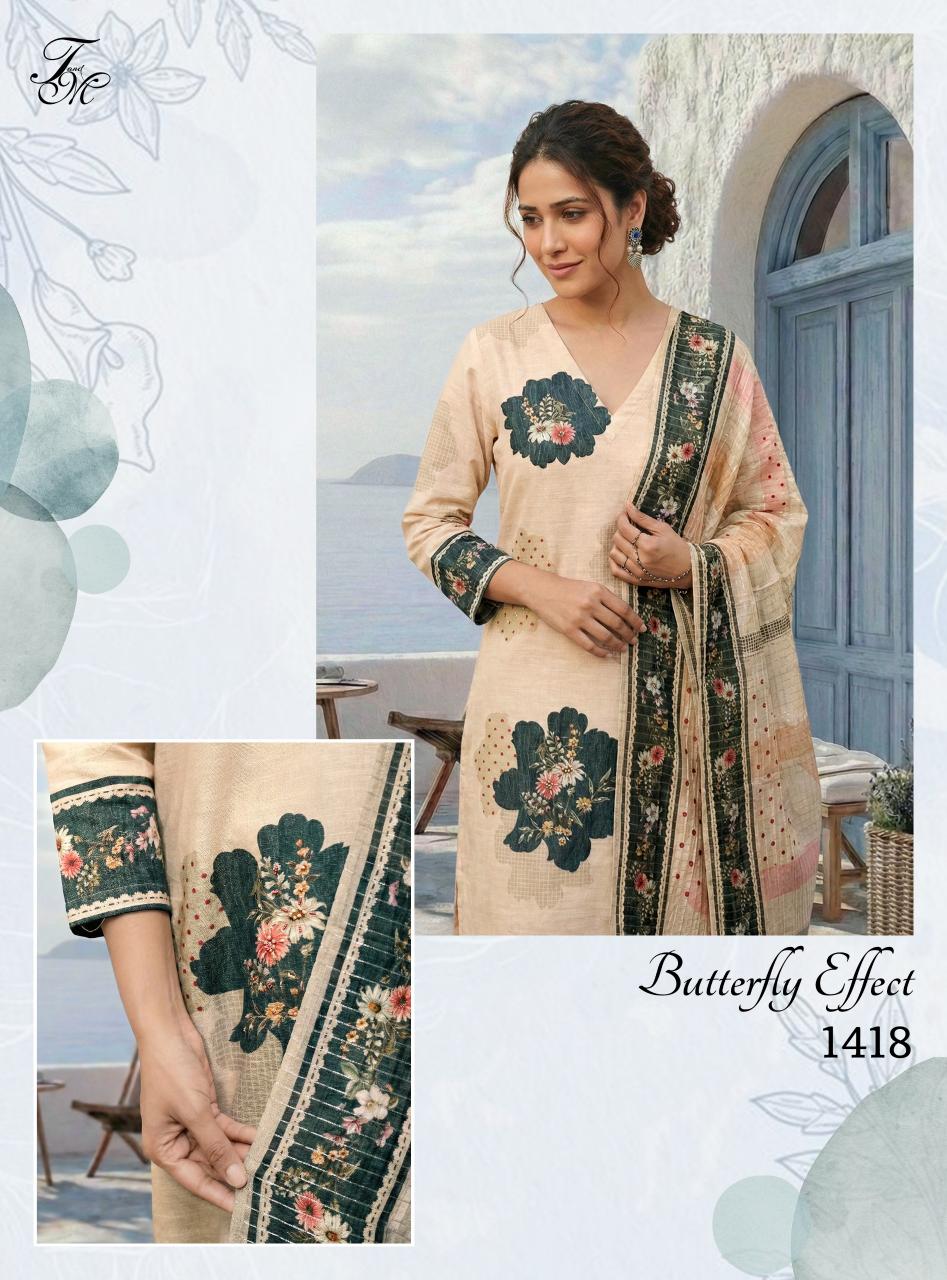 T&M Butterfly Effect catalog salwar kameez wholesale in bangalore - Sanvari Fashion