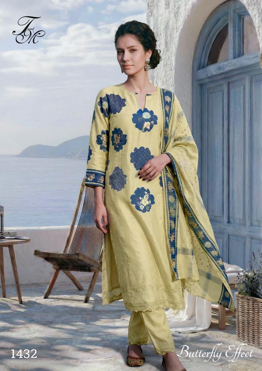 T&M Butterfly Effect catalog salwar kameez wholesale in bangalore - Sanvari Fashion
