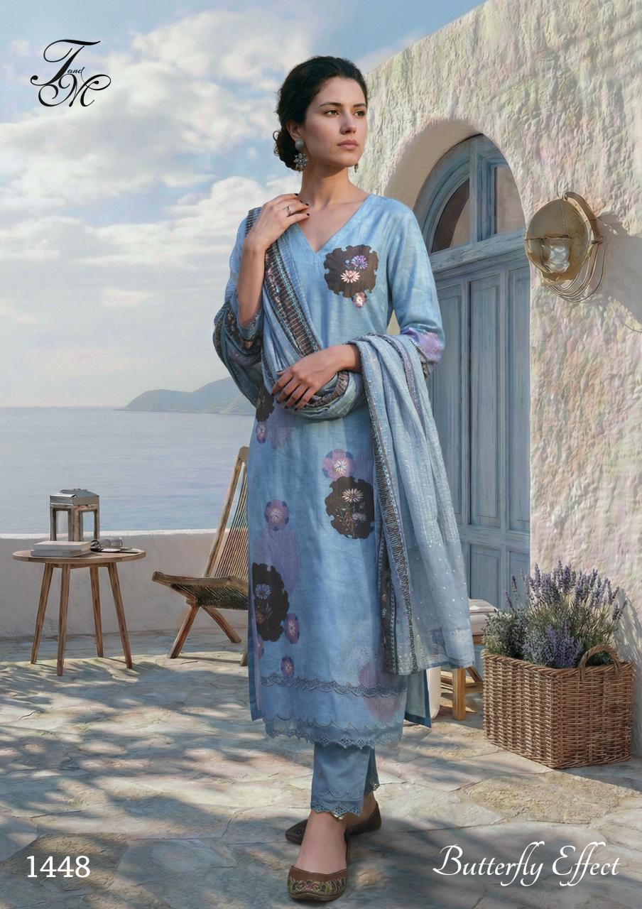 T&M Butterfly Effect catalog salwar kameez wholesale in bangalore - Sanvari Fashion