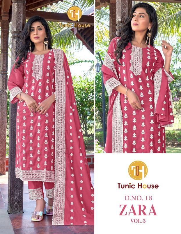 Tunic House Zara vol 3 catalog ladies kurti wholesale market in delhi - Sanvari Fashion