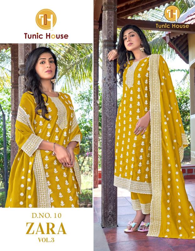 Tunic House Zara vol 3 catalog ladies kurti wholesale market in delhi - Sanvari Fashion