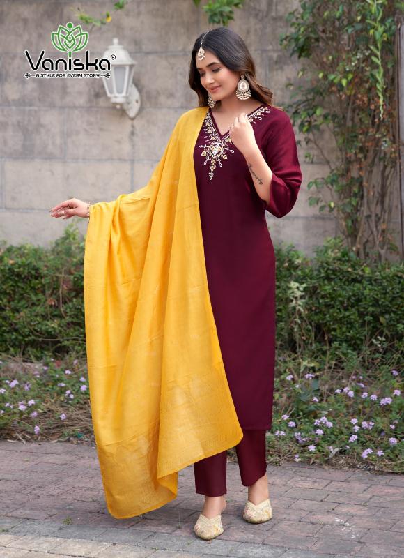 Vaniska Florina Vol 1 catalog kurtis wholesale in kerala - Sanvari Fashion