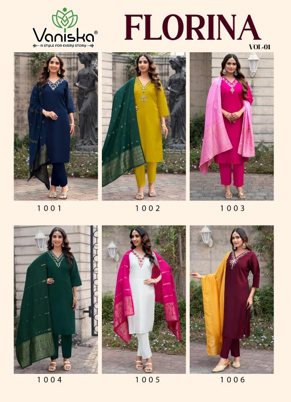 Vaniska Florina Vol 1 catalog kurtis wholesale in kerala - Sanvari Fashion