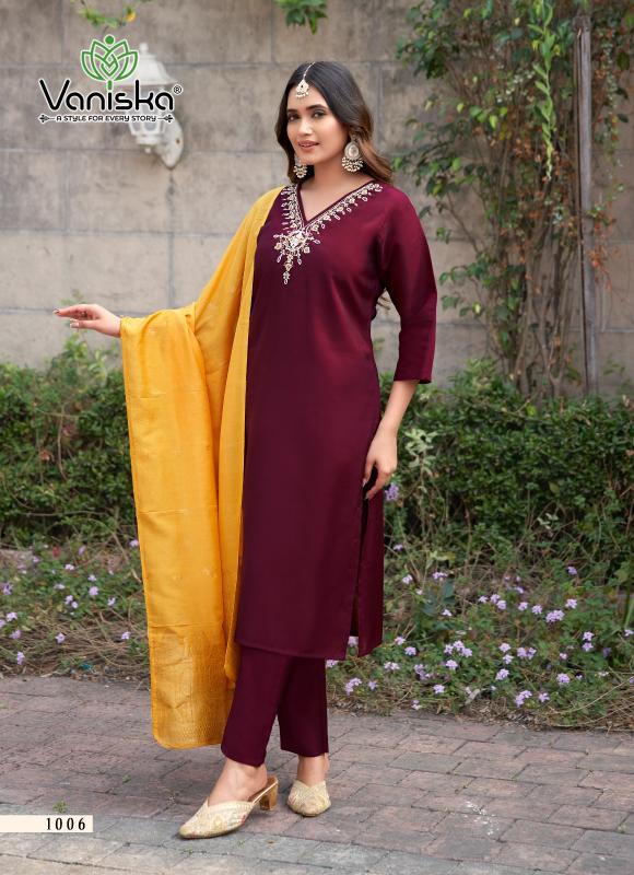 Vaniska Florina Vol 1 catalog kurtis wholesale in kerala - Sanvari Fashion