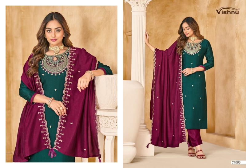 Vishnu Nazariya catalog wholesale market of salwar kameez in kolkata - Sanvari Fashion
