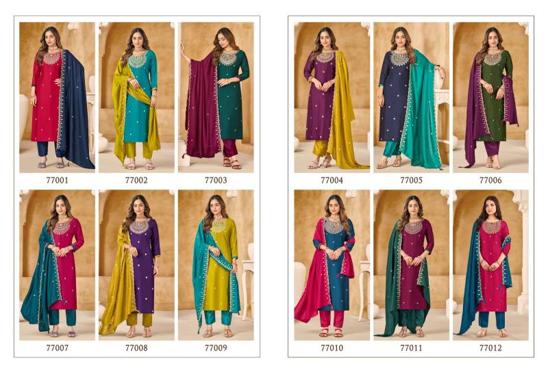 Vishnu Nazariya catalog wholesale market of salwar kameez in kolkata - Sanvari Fashion