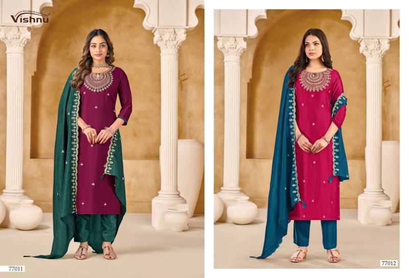 Vishnu Nazariya catalog wholesale market of salwar kameez in kolkata - Sanvari Fashion