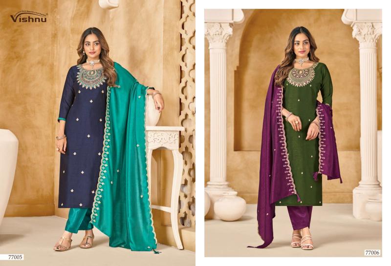 Vishnu Nazariya catalog wholesale market of salwar kameez in kolkata - Sanvari Fashion