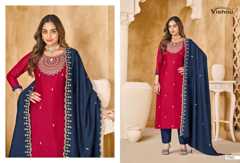 Vishnu Nazariya catalog wholesale market of salwar kameez in kolkata - Sanvari Fashion