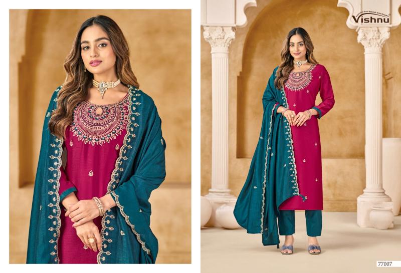 Vishnu Nazariya catalog wholesale market of salwar kameez in kolkata - Sanvari Fashion