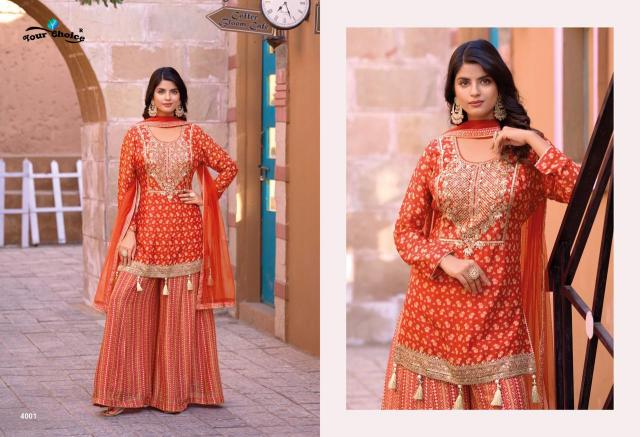 Your choice Ginni Vol 4 catalog wholesale salwar kameez market in kolkata - Sanvari Fashion