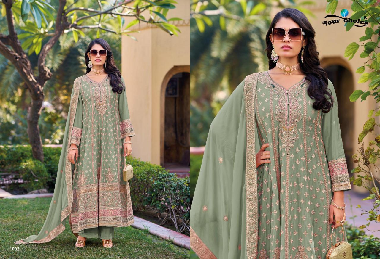 Your Choice Glory Vol 1 Nx catalog wholesale salwar kameez market in kolkata - Sanvari Fashion