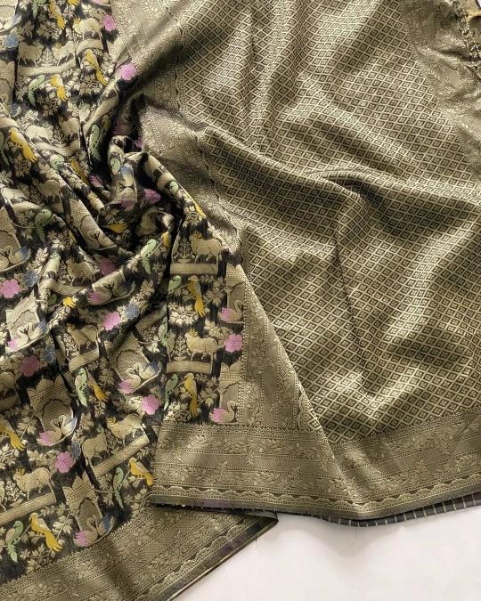 Dazira Kora organza Silk vol 2 catalog wholesale saree market in dadar - Sanvari Fashion