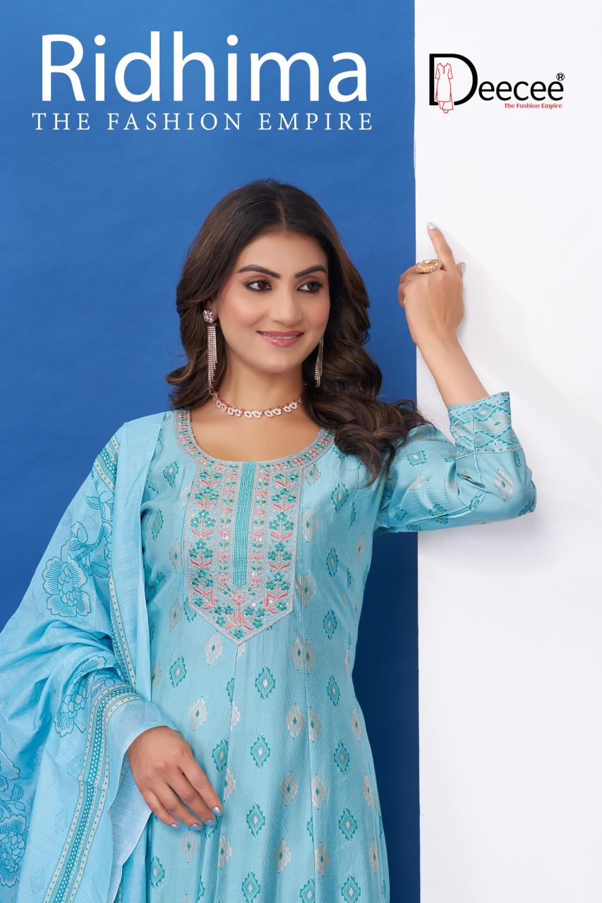 Deecee Ridhima catalog wholesale market for readymade kurtis in mumbai - Sanvari Fashion