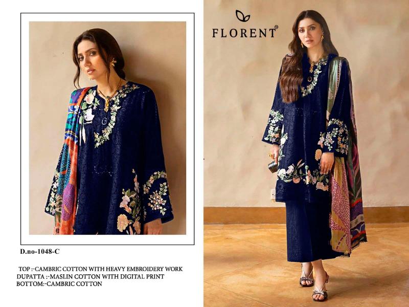 Florent D No 1048 A To F catalog pakistani suits wholesale in india - Sanvari Fashion