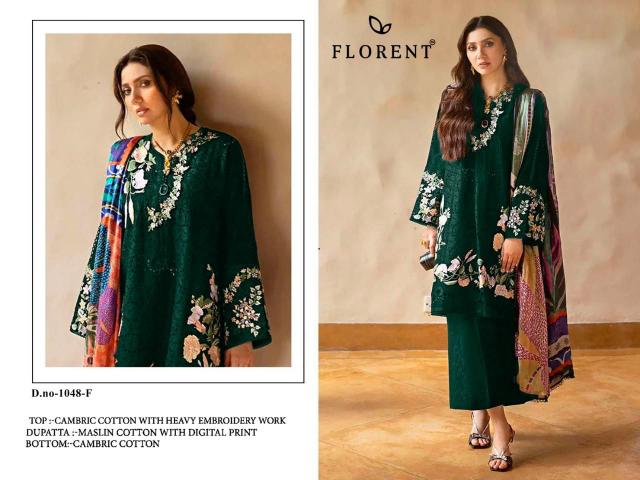 Florent D No 1048 A To F catalog pakistani suits wholesale in india - Sanvari Fashion