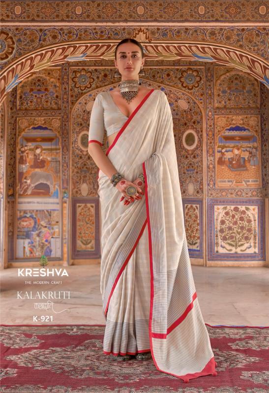 Kreshva Kalakruti catalog wholesale saree market in mumbai with price - Sanvari Fashion