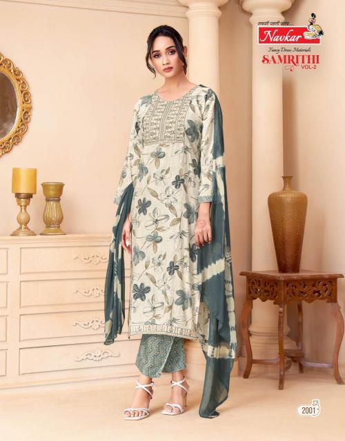 Navkar Samrithi Vol 2 Catalog wholesale kurtis shopping in surat - Sanvari Fashion