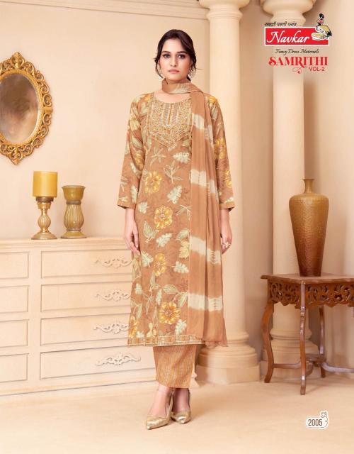 Navkar Samrithi Vol 2 Catalog wholesale kurtis shopping in surat - Sanvari Fashion