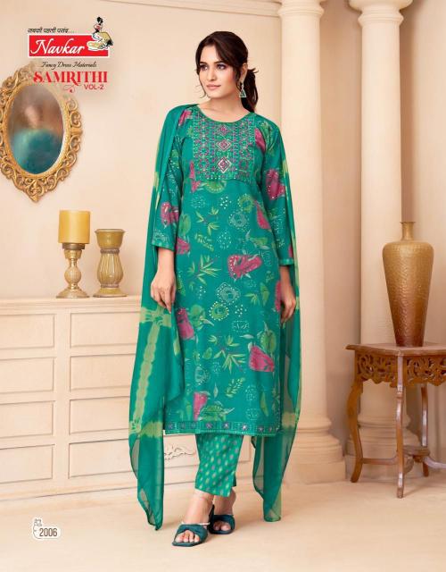 Navkar Samrithi Vol 2 Catalog wholesale kurtis shopping in surat - Sanvari Fashion